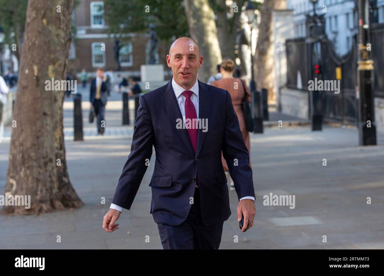 Londra, Inghilterra, Regno Unito. 14 settembre 2023. DAN ROSENFIELD è visto a Whitehall prima della sua introduzione come pari nella camera dei Lord. (Immagine di credito: © Tayfun salci/ZUMA Press Wire) SOLO USO EDITORIALE! Non per USO commerciale! Foto Stock
