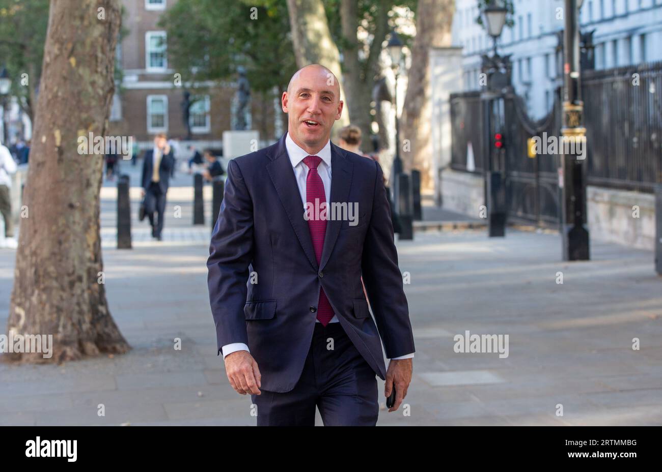 Londra, Inghilterra, Regno Unito. 14 settembre 2023. DAN ROSENFIELD è visto a Whitehall prima della sua introduzione come pari nella camera dei Lord. (Immagine di credito: © Tayfun salci/ZUMA Press Wire) SOLO USO EDITORIALE! Non per USO commerciale! Foto Stock