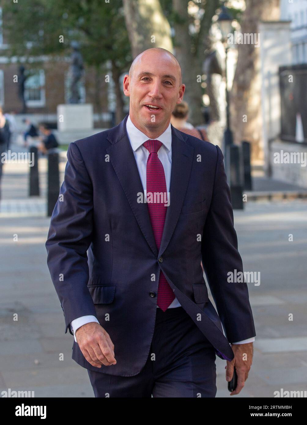 Londra, Inghilterra, Regno Unito. 14 settembre 2023. DAN ROSENFIELD è visto a Whitehall prima della sua introduzione come pari nella camera dei Lord. (Immagine di credito: © Tayfun salci/ZUMA Press Wire) SOLO USO EDITORIALE! Non per USO commerciale! Foto Stock