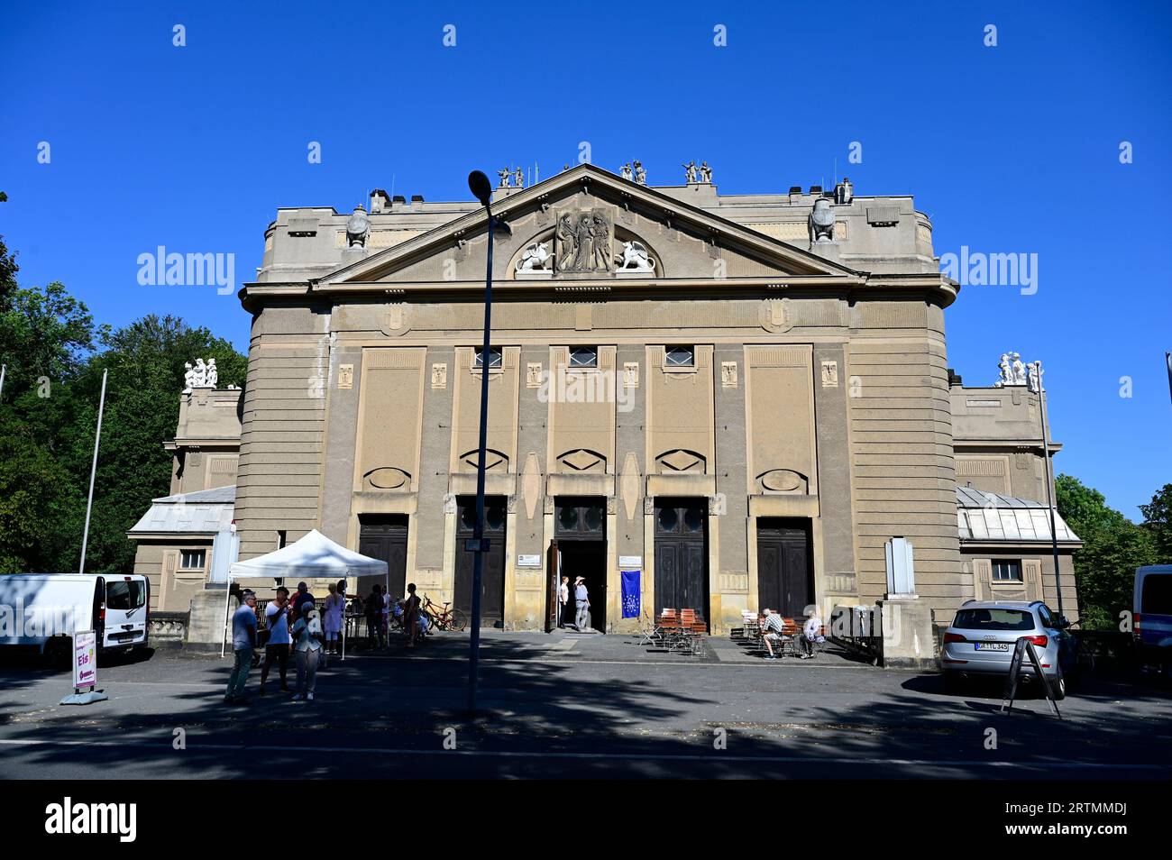 Die Görlitzer Stadthalle am Tag des offenen Denkmals.Görlitz, 10.09.2023 Foto Stock