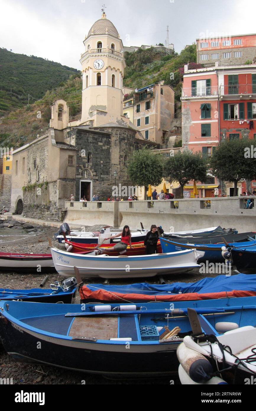 ITALIA cinque Terre Foto Stock