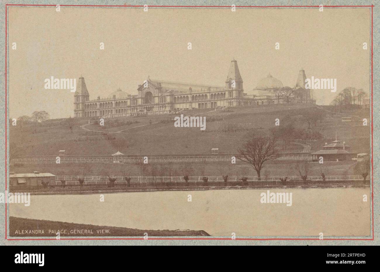 Alexandra Palace London Archive Photo, 1870 - 1881 Foto Stock
