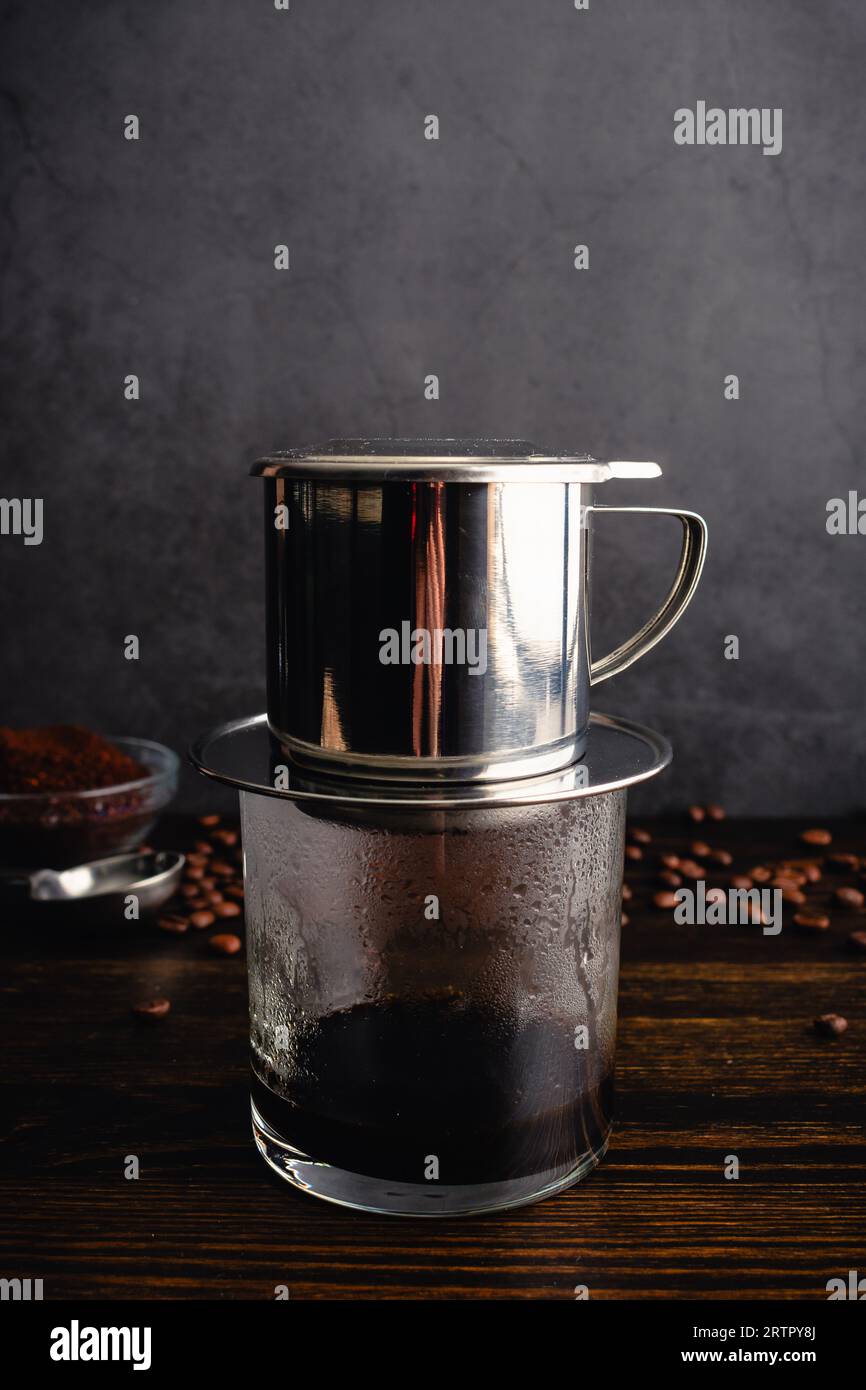 Caffettiera, Filtro Antigoccia per caffè, Filtro per caffè Vietnamita, Resistente per la Domestica (#1
