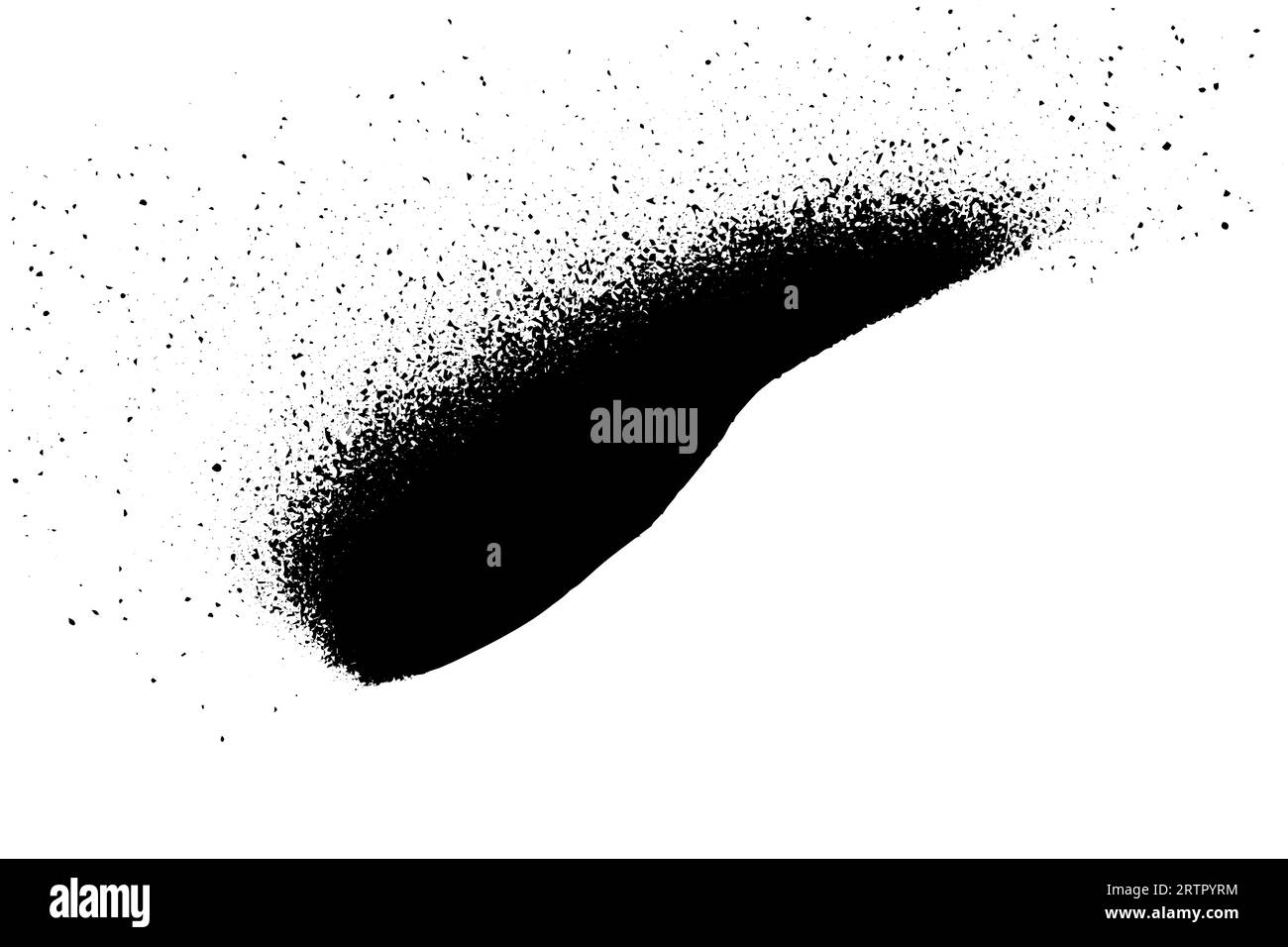 Grana grintosa. Sfondo sovrapposizione mezzitoni sfumato. Sfondo del vettore di disegno astratto monocromatico schizzato. Illustrazione Vettoriale