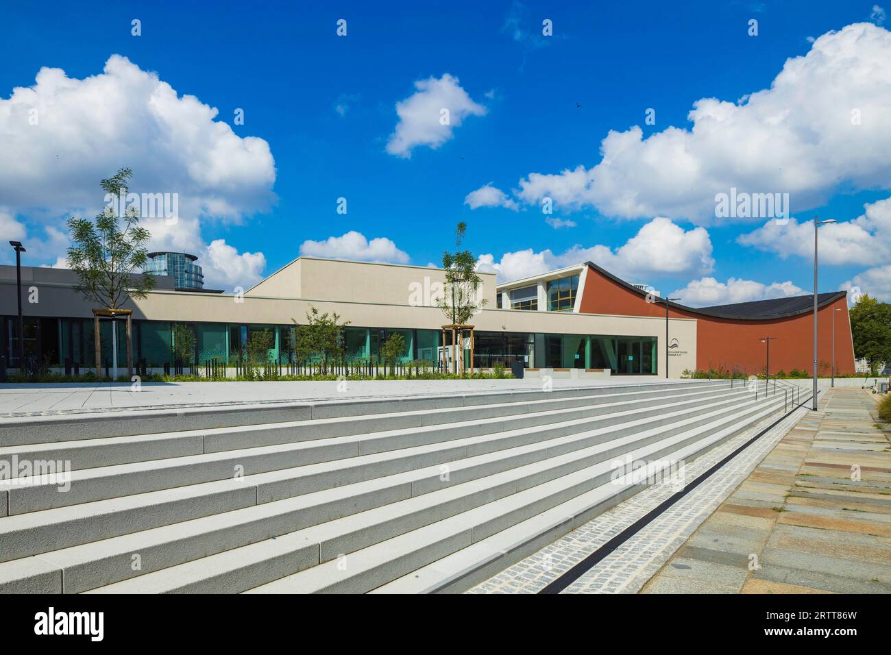 Sala per nuoto e immersioni Freiberger Platz Foto Stock