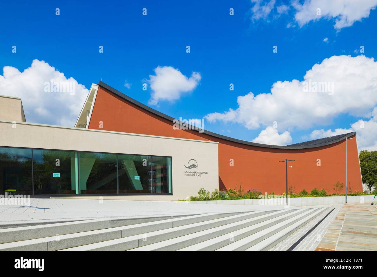 Sala per nuoto e immersioni Freiberger Platz Foto Stock