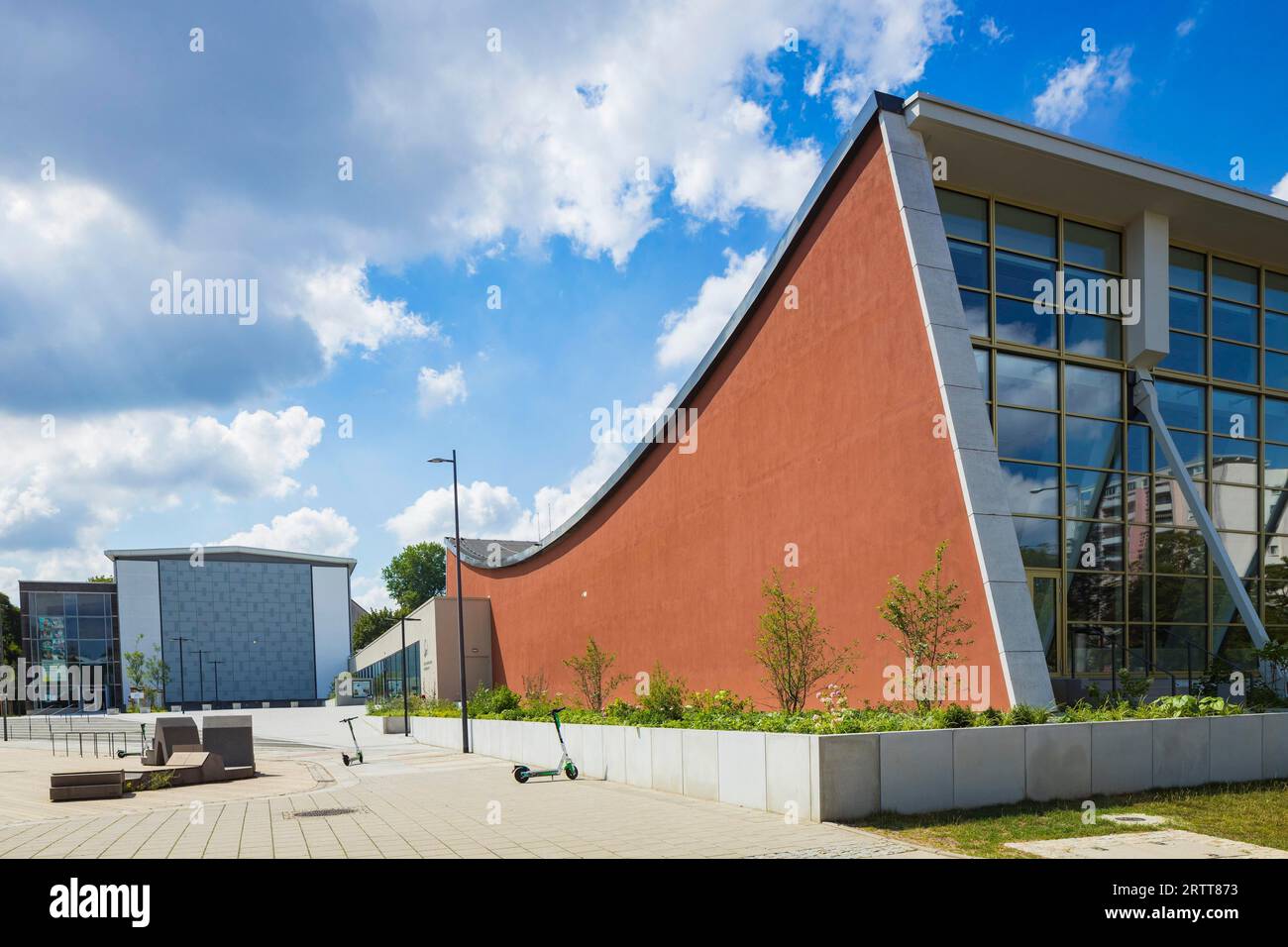 Sala per nuoto e immersioni Freiberger Platz Foto Stock