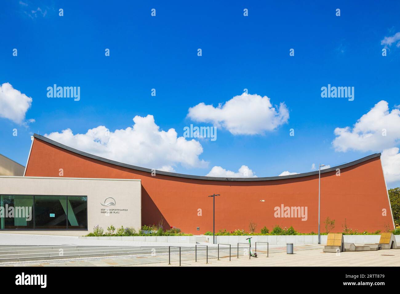 Sala per nuoto e immersioni Freiberger Platz Foto Stock