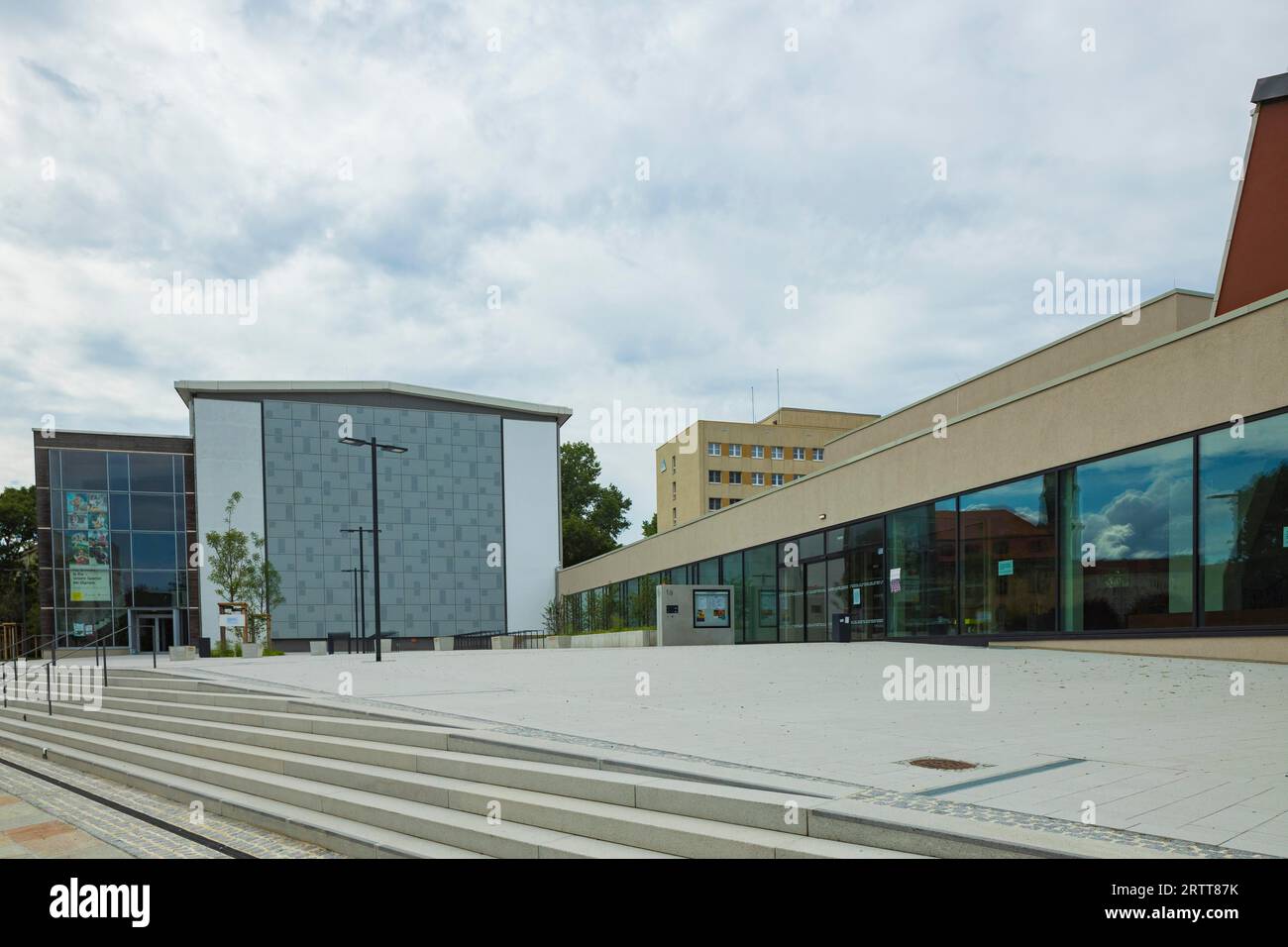 Sala per nuoto e immersioni Freiberger Platz Foto Stock