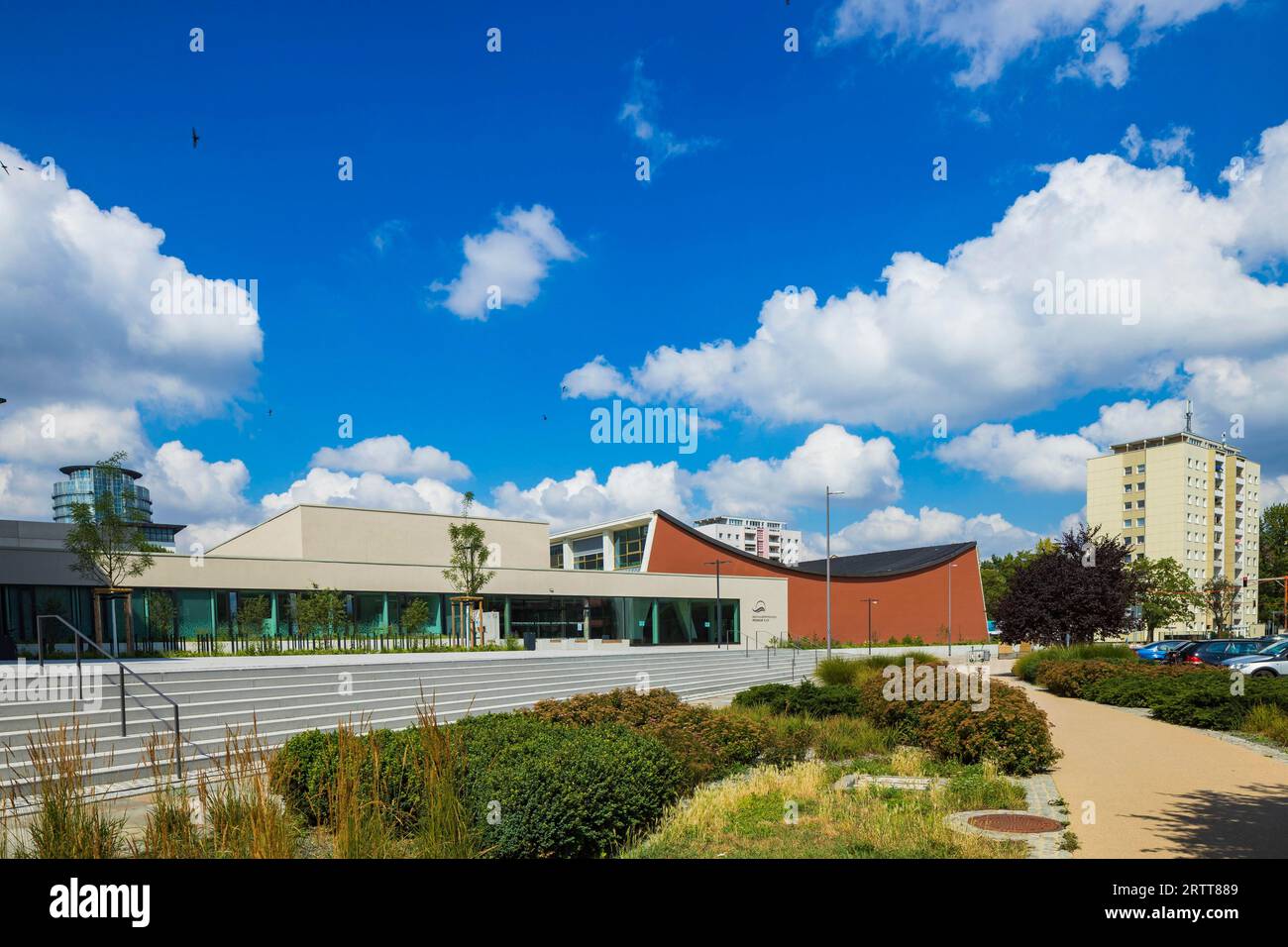 Sala per nuoto e immersioni Freiberger Platz Foto Stock