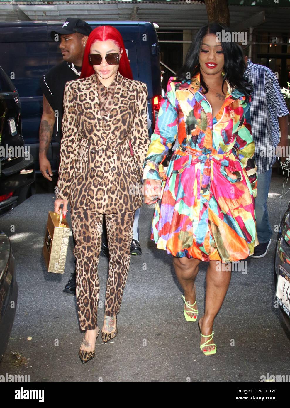 New York, NY, USA. 14 settembre 2023. Angela White, alias Blac Chyna, è stata vista alla Tamron Hall il 14 settembre 2023 a New York. Credito: RW/Media Punch/Alamy Live News Foto Stock