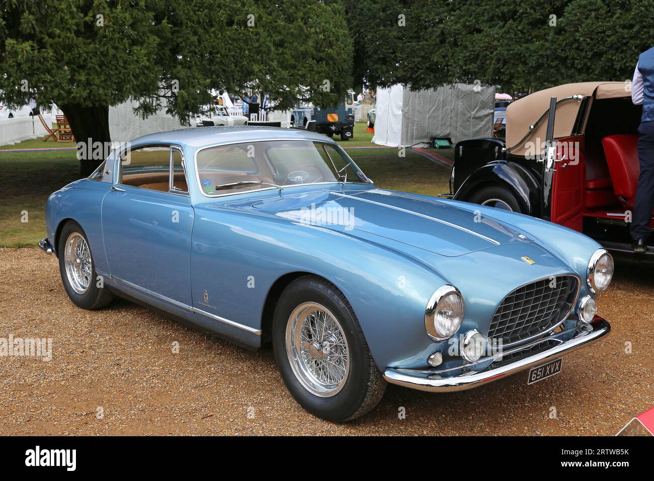 Ferrari 250 GT Europa (1954), Concours of Elegance 2023, Hampton Court Palace, Londra, Regno Unito, Europa Foto Stock