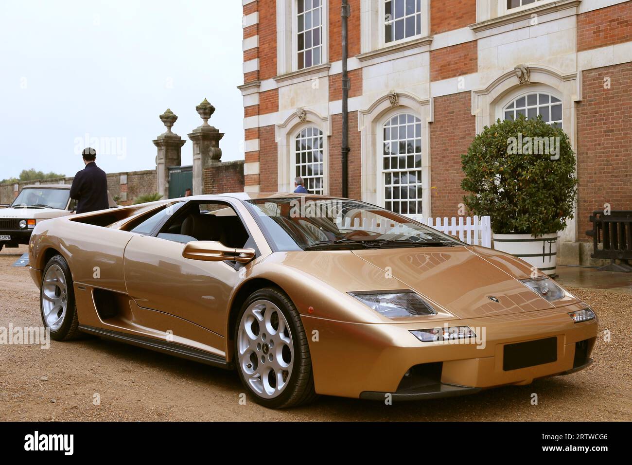 Lamborghini Diablo VT 6,0 (2000), Concours of Elegance 2023, Hampton Court Palace, Londra, Regno Unito, Europa Foto Stock