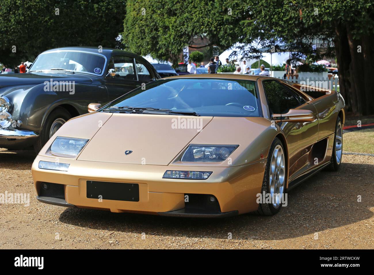 Lamborghini Diablo VT 6,0 (2000), Concours of Elegance 2023, Hampton Court Palace, Londra, Regno Unito, Europa Foto Stock