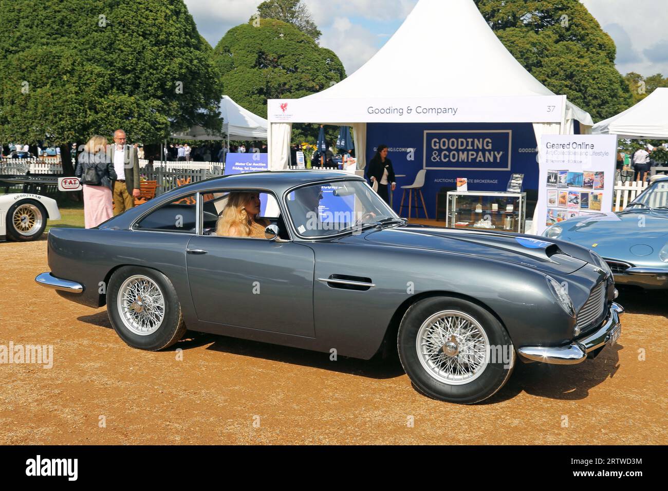 Aston Martin DB4 GT (1960), Concours of Elegance 2023, Hampton Court Palace, Londra, Regno Unito, Europa Foto Stock