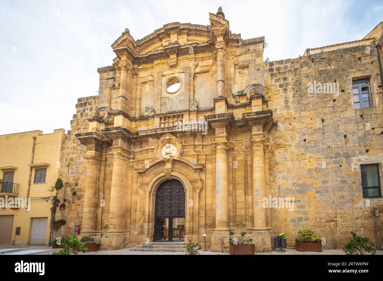 Chiesa di Sant'Ignazio a Mazara del Vallo, comune nel sud-ovest della Sicilia, Italia, Europa. Foto Stock