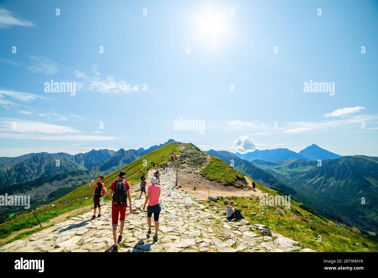 Tatry, Kasprowy Wierch, foto .Wojciech Fondalinski Foto Stock