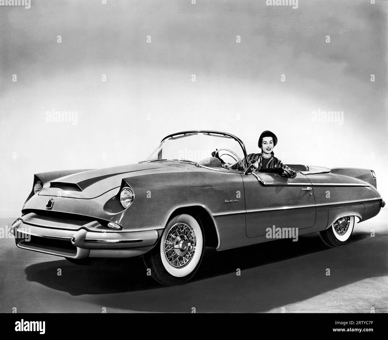 Detroit, Michigan c. 1953 Un'auto sperimentale Chrysler Corporation. Foto Stock
