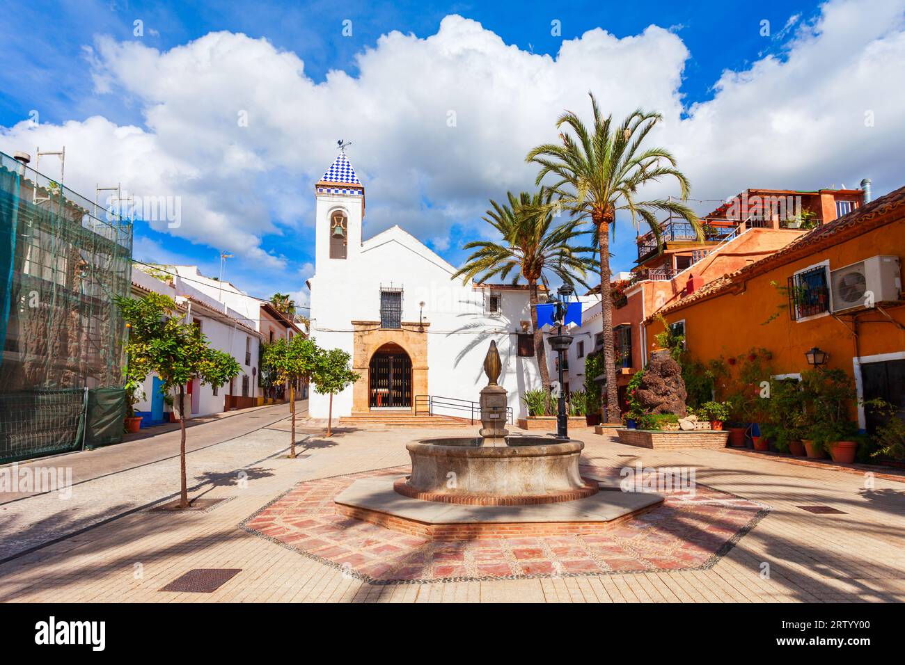 Cappella del Santo Cristo di Marbella o Chiesa di Ermita del Santo Cristo a Marbella città in provincia di Malaga in Andalusia, Spagna Foto Stock