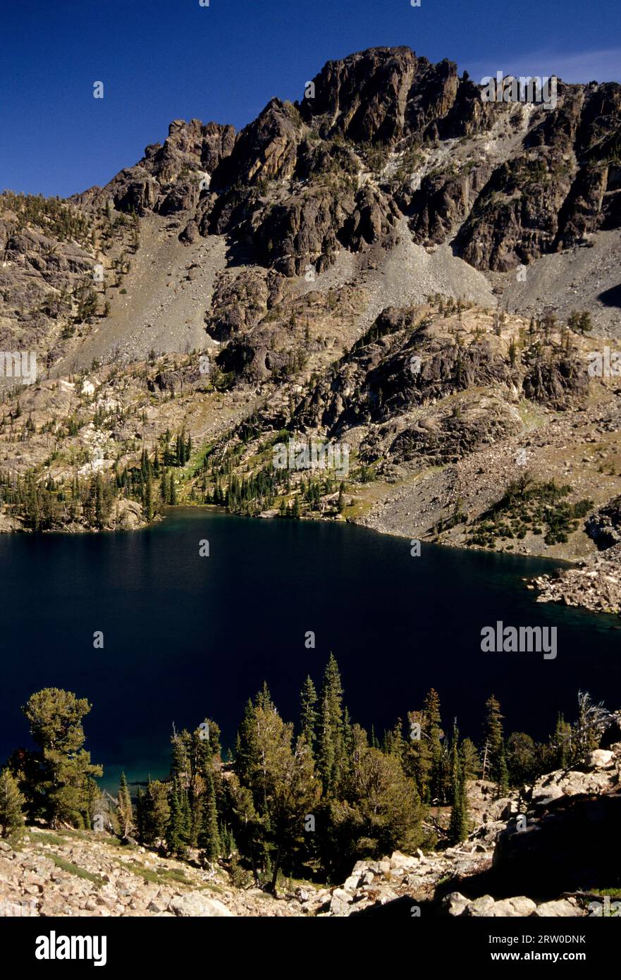 Sheep Lake, Hells Canyon National Recreation area, Hells Canyon National Recreation area, Idaho Foto Stock