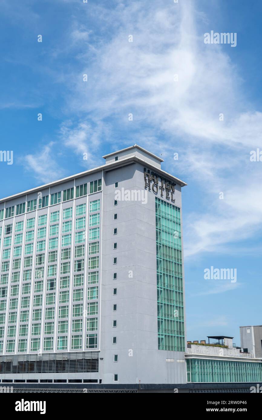 Hatten Hotel Melaka è un hotel a 5 stelle situato a Malacca, Malesia. Foto Stock