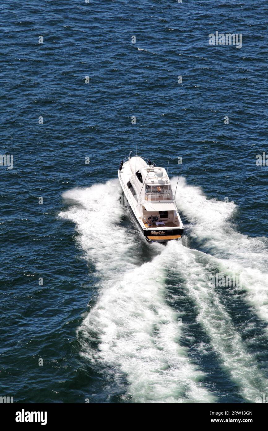 Yacht nel porto di Sydney, Australia Foto Stock