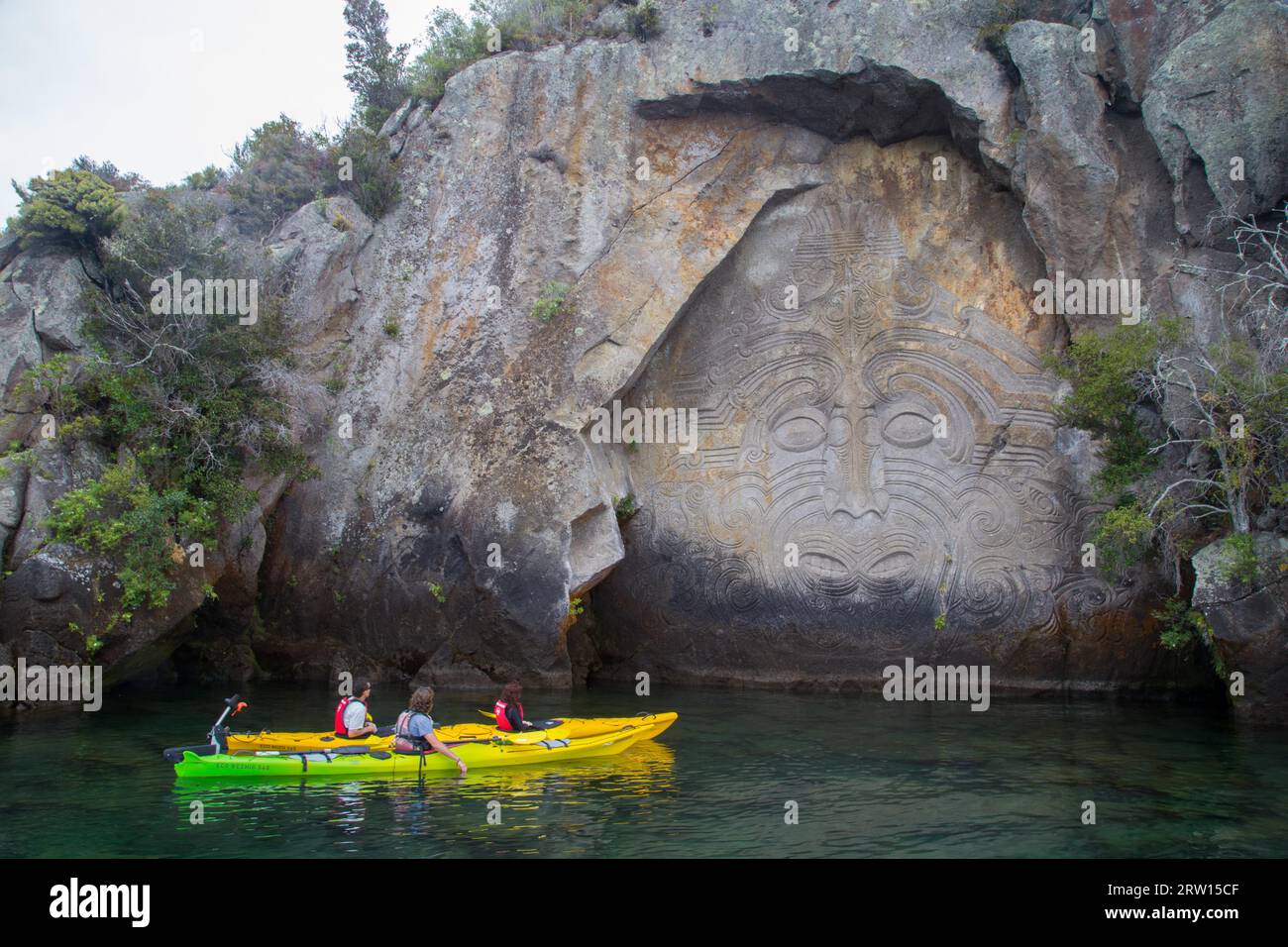 Lake Taupo, nuova Zelanda, 4 marzo 2015: Foto Stock