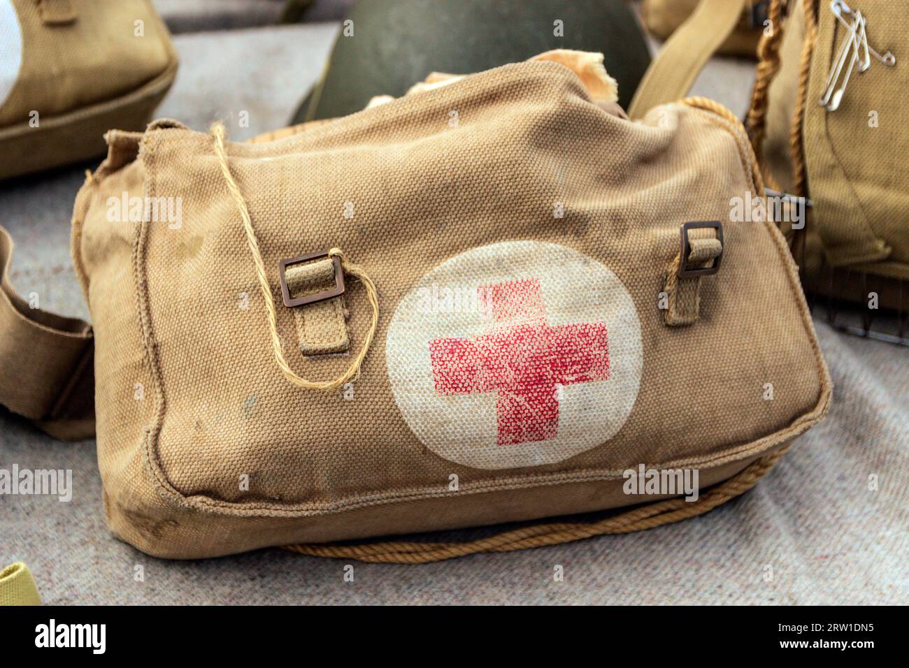 Borsa medica dell'esercito. Southport Air Show 2023. Foto Stock
