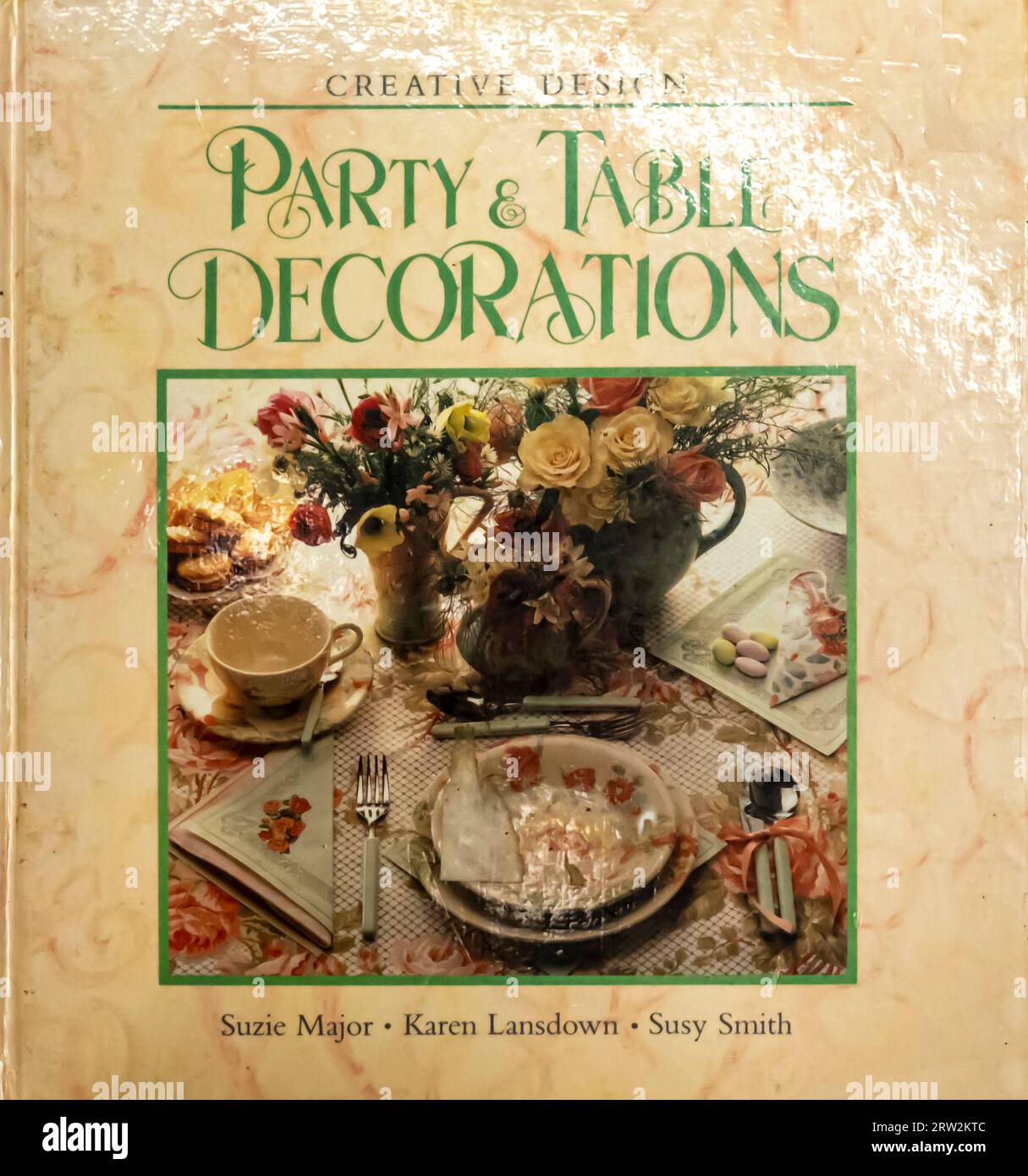 Party and Table Decorations Book by Suzie Major Foto Stock