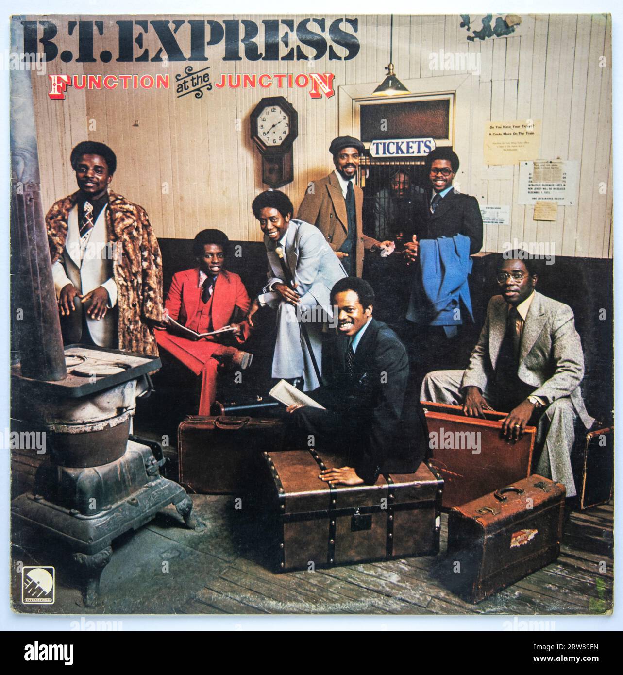 Copertina LP dell'album Function at the Junction di BT Express, pubblicato nel 1977 Foto Stock
