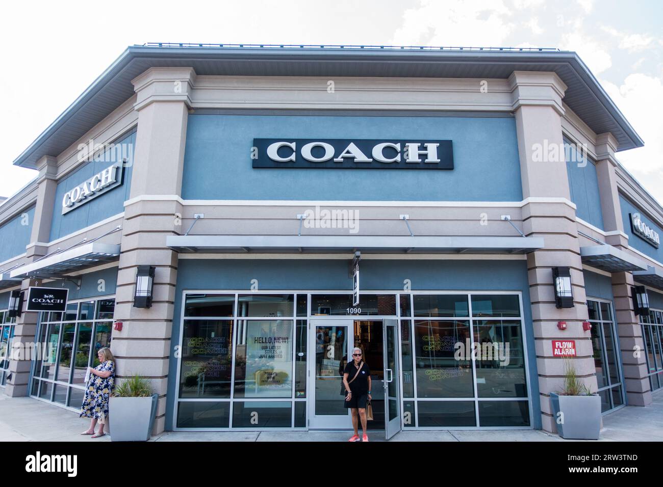 Outlet COACH Designer al Tanger Outlet, Coloumbus Foto Stock