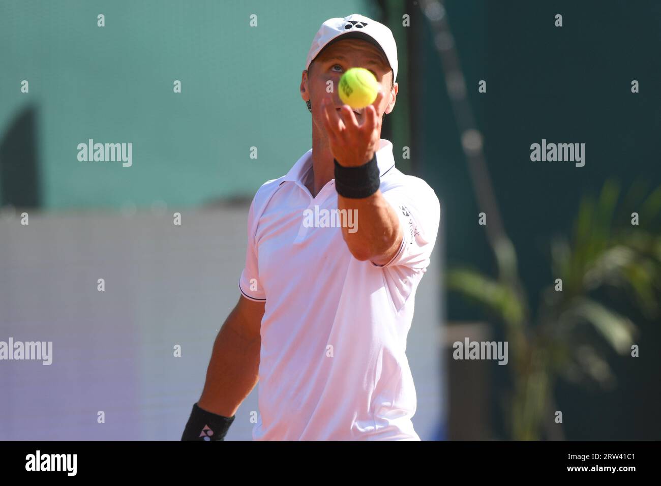 Ricardas Berankis (Lituania). Coppa Davis, fase a gironi 2023. Foto Stock