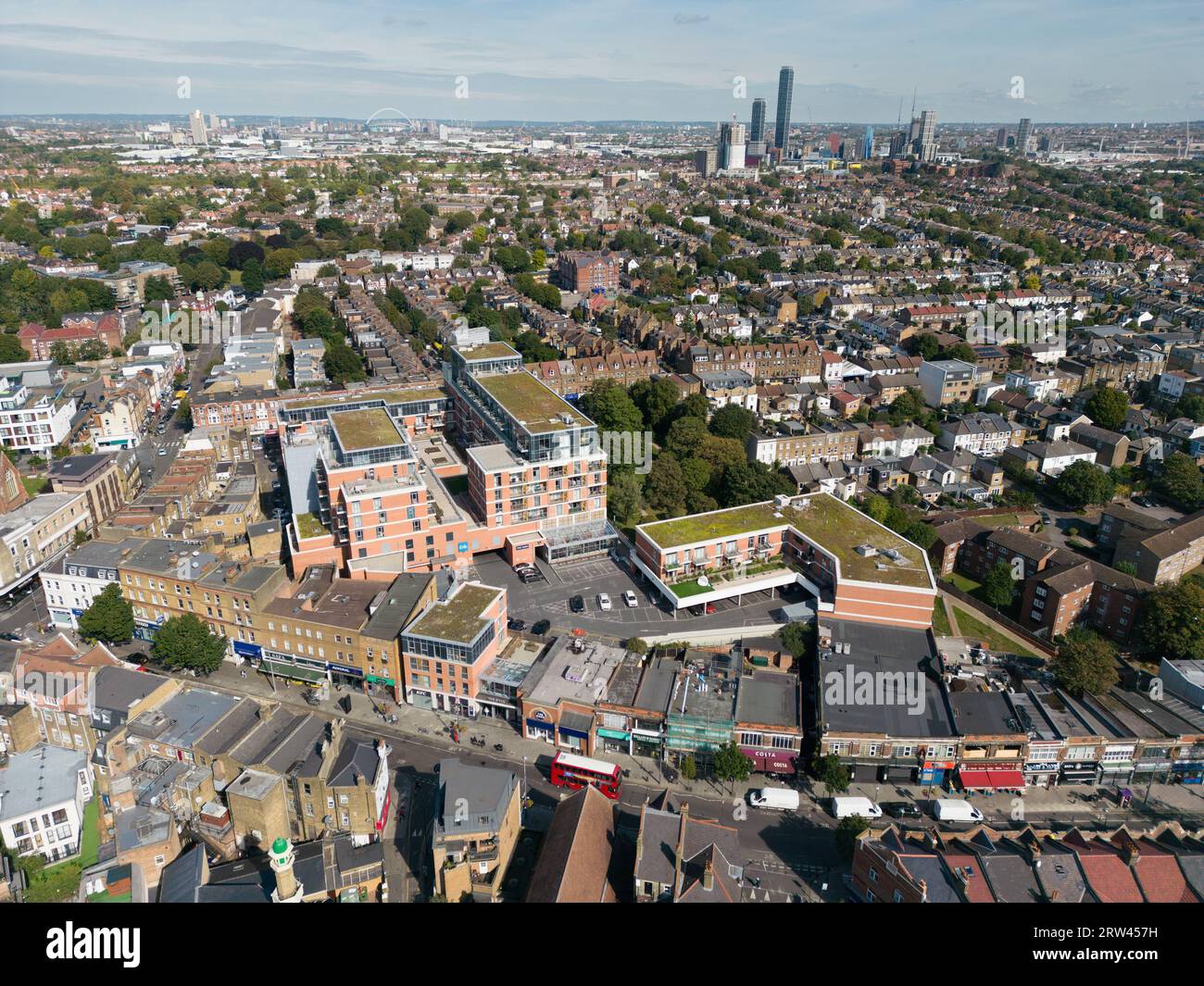 Acton è una città e un'area nella parte ovest di Londra, in Inghilterra, all'interno del London Borough of Ealing Foto Stock