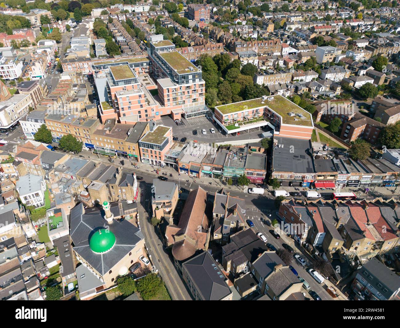 Acton è una città e un'area nella parte ovest di Londra, in Inghilterra, all'interno del London Borough of Ealing Foto Stock