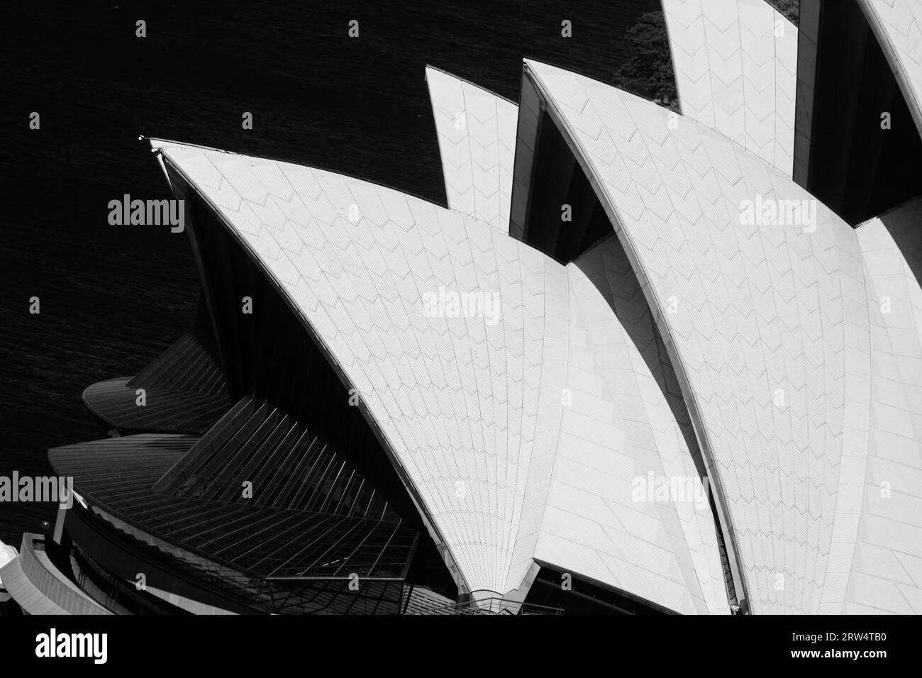 Sydney, Australia, 16 ottobre, la Sydney Opera House primo piano in una chiara giornata primaverile il 16 ottobre 2013 Foto Stock