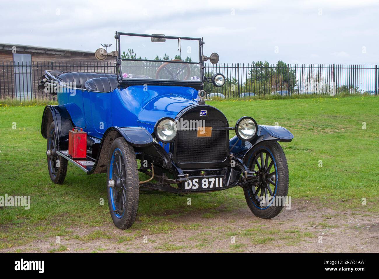 Blue Buick benzina del 1917 1900, 4000 cc Foto Stock