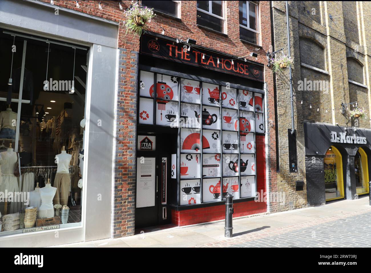 Esterno del Teahouse (ora chiuso) Neal Street Covent Garden, Londra, Regno Unito, settembre 2023 Foto Stock