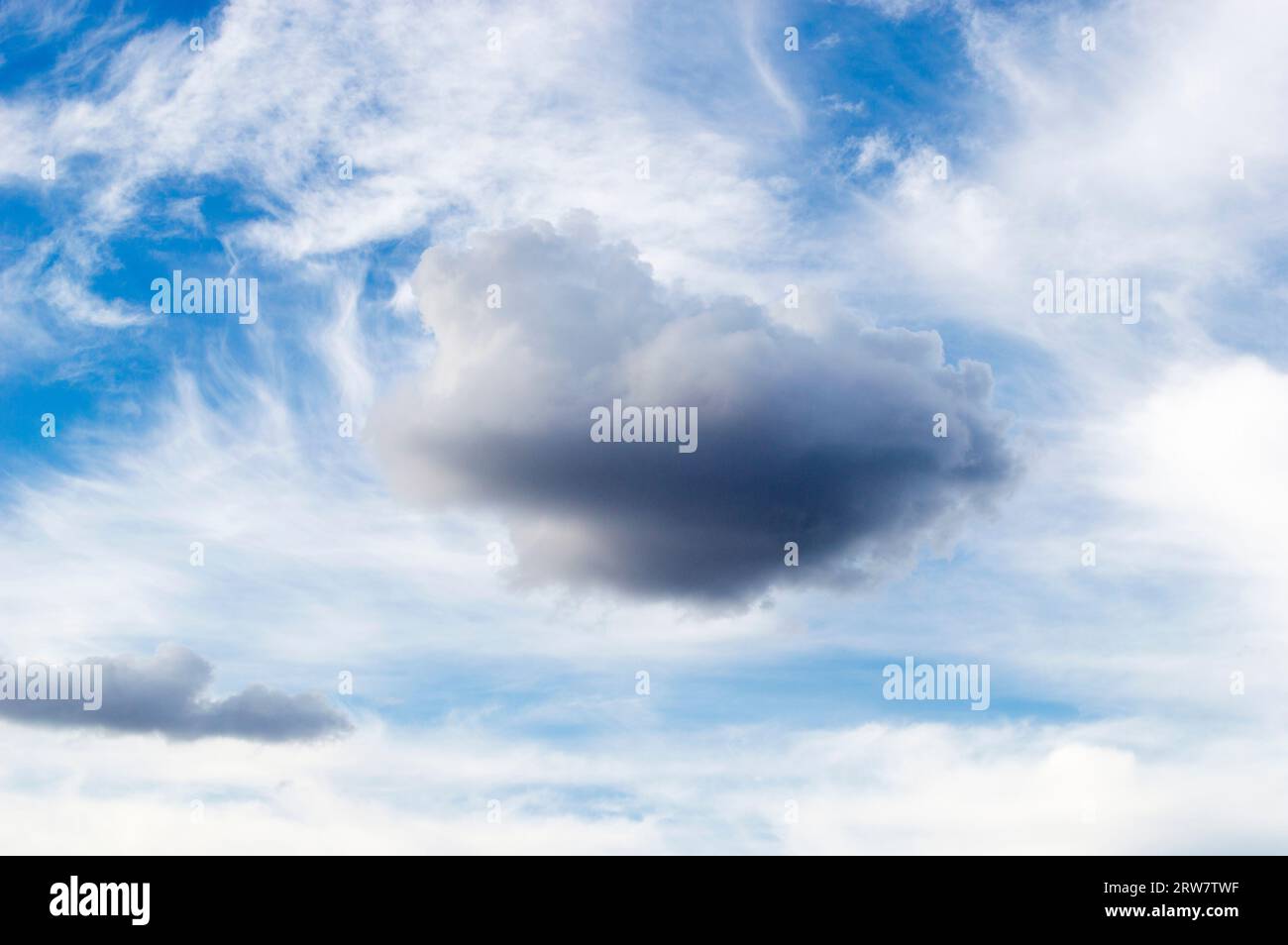 Nubes de tormenta de verano Foto Stock