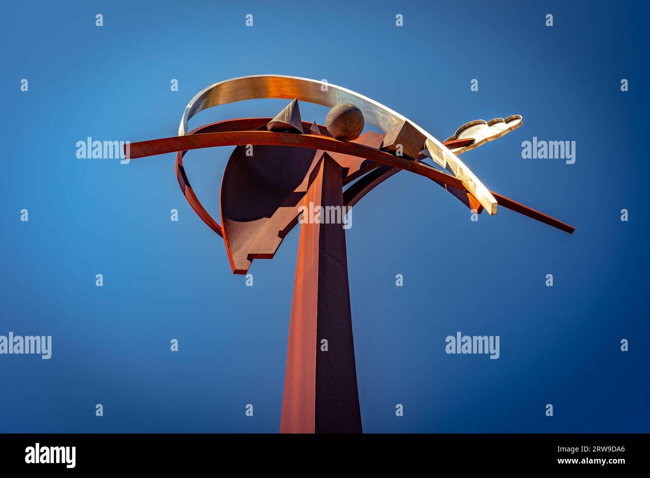 Gold Coast, QLD, Australia - installazione artistica presso la Bond University Foto Stock