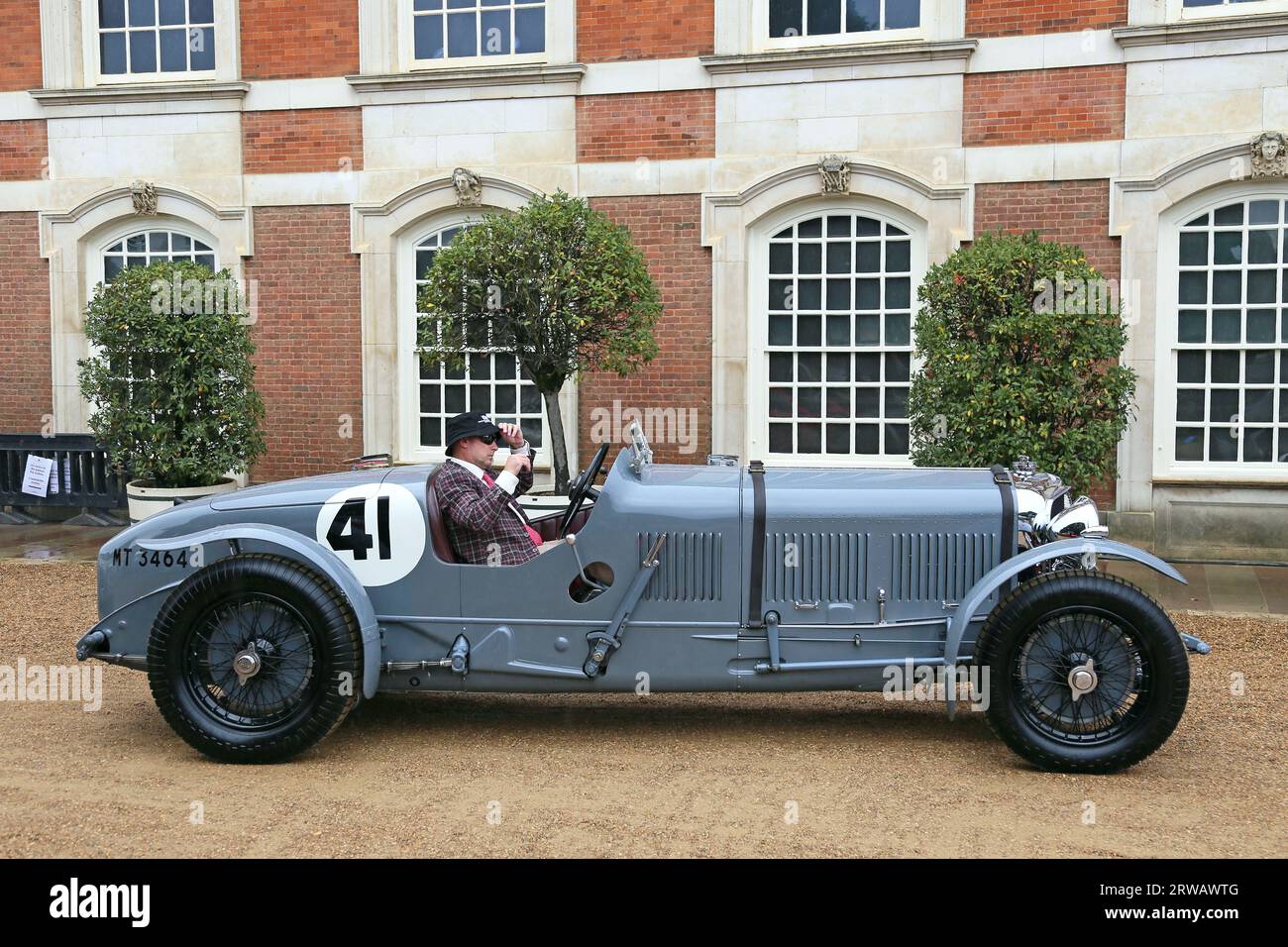 Bentley Speed Six "Old Number One" (1929) (vincitore di le Mans 1929 e 1930) (Vincitore del decennio: 1920s), Concours of Elegance 2023, Londra, Regno Unito, Europa Foto Stock