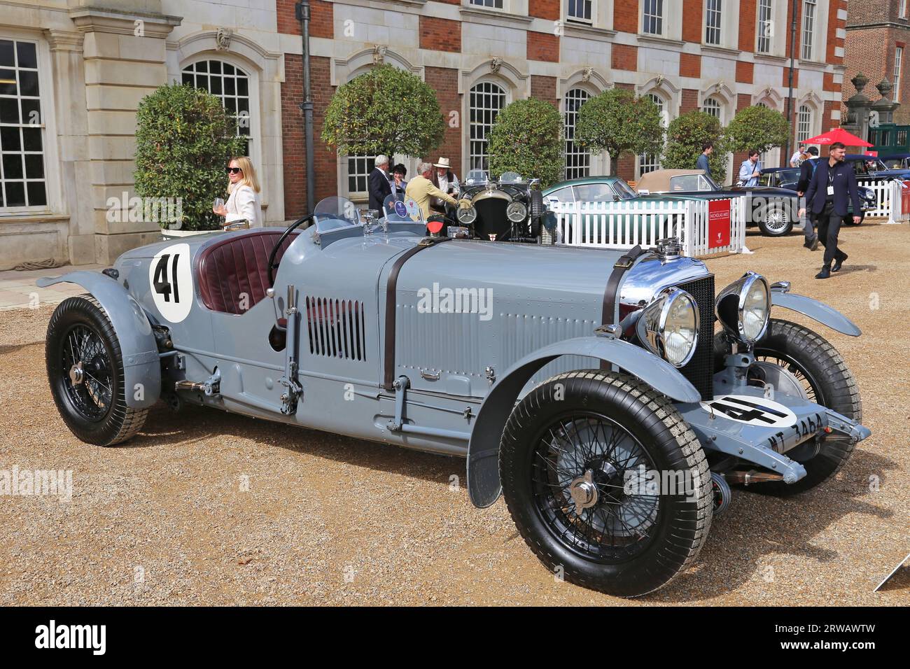 Bentley Speed Six "Old Number One" (1929) (vincitore di le Mans 1929 e 1930) (Vincitore del decennio: 1920s), Concours of Elegance 2023, Londra, Regno Unito, Europa Foto Stock