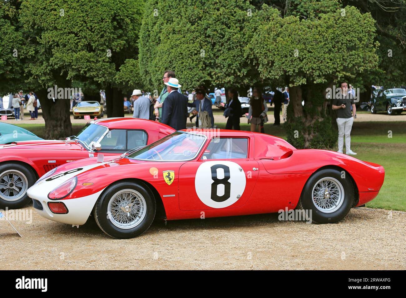 Ferrari 250 LM (1964)(entrata le Mans 1964), Concours of Elegance 2023, Hampton Court Palace, Londra, Regno Unito, Europa Foto Stock