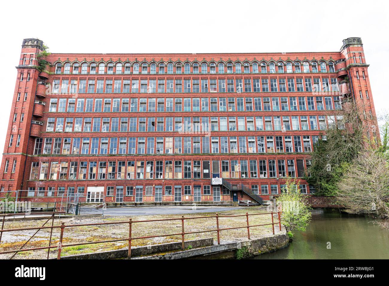 Belper East Mill, Belper, Derbyshire, Peak District, Inghilterra, Regno Unito, Belper textile Mill, belper, Cotton Mill, Belper Cotton Mill, Belper UK, mulini, Foto Stock