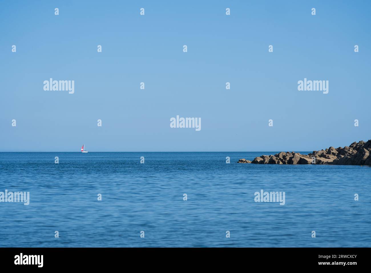 Costa di Solway vicino a Kirkudbright, Dumfries e Galloway, Scozia Foto Stock