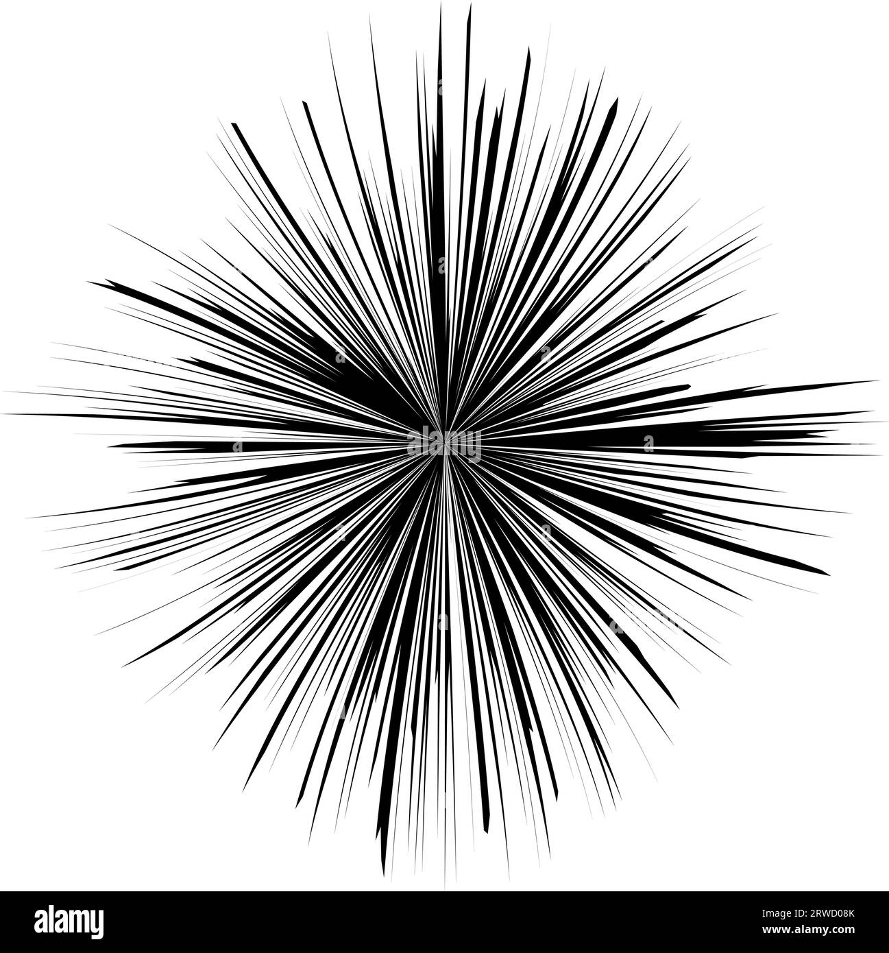 Esplosioni di detonazione fuochi d'artificio fasi di scoppio modello raggi bagliore, stelle fasci Illustrazione Vettoriale