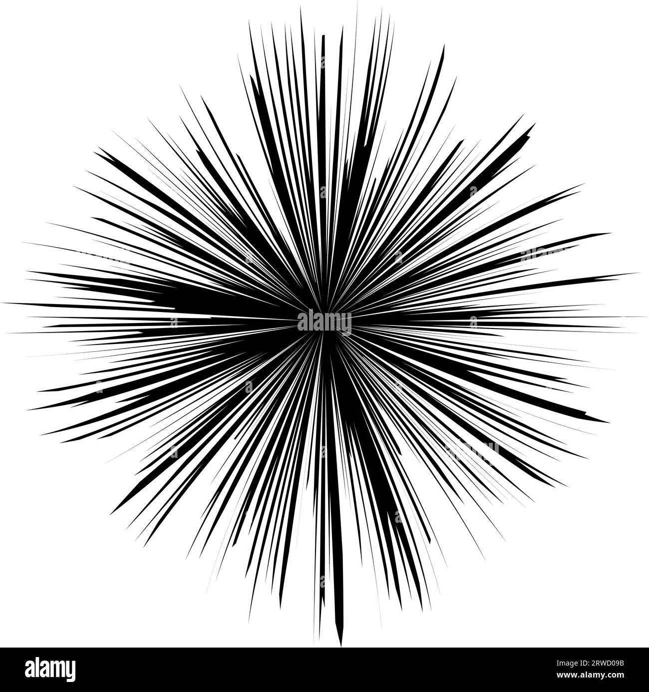 Esplosioni di detonazione fasi fuochi d'artificio raggi modello di scoppio, stelle bagliore fasci Illustrazione Vettoriale