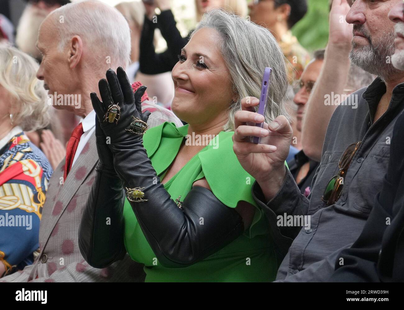 Los Angeles, USA. 18 settembre 2023. Ricki Lake presso la John Waters Star sulla Hollywood Walk of Fame Ceremony che si tiene di fronte alla libreria Larry Edmunds di Hollywood, CALIFORNIA, lunedì 18 settembre 2023. (Foto di Sthanlee B. Mirador/Sipa USA) credito: SIPA USA/Alamy Live News Foto Stock