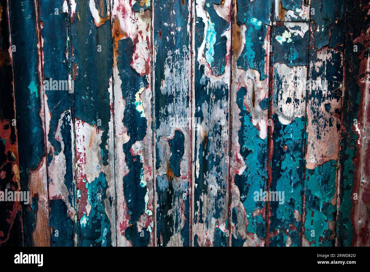 Uno sfondo in legno Foto Stock