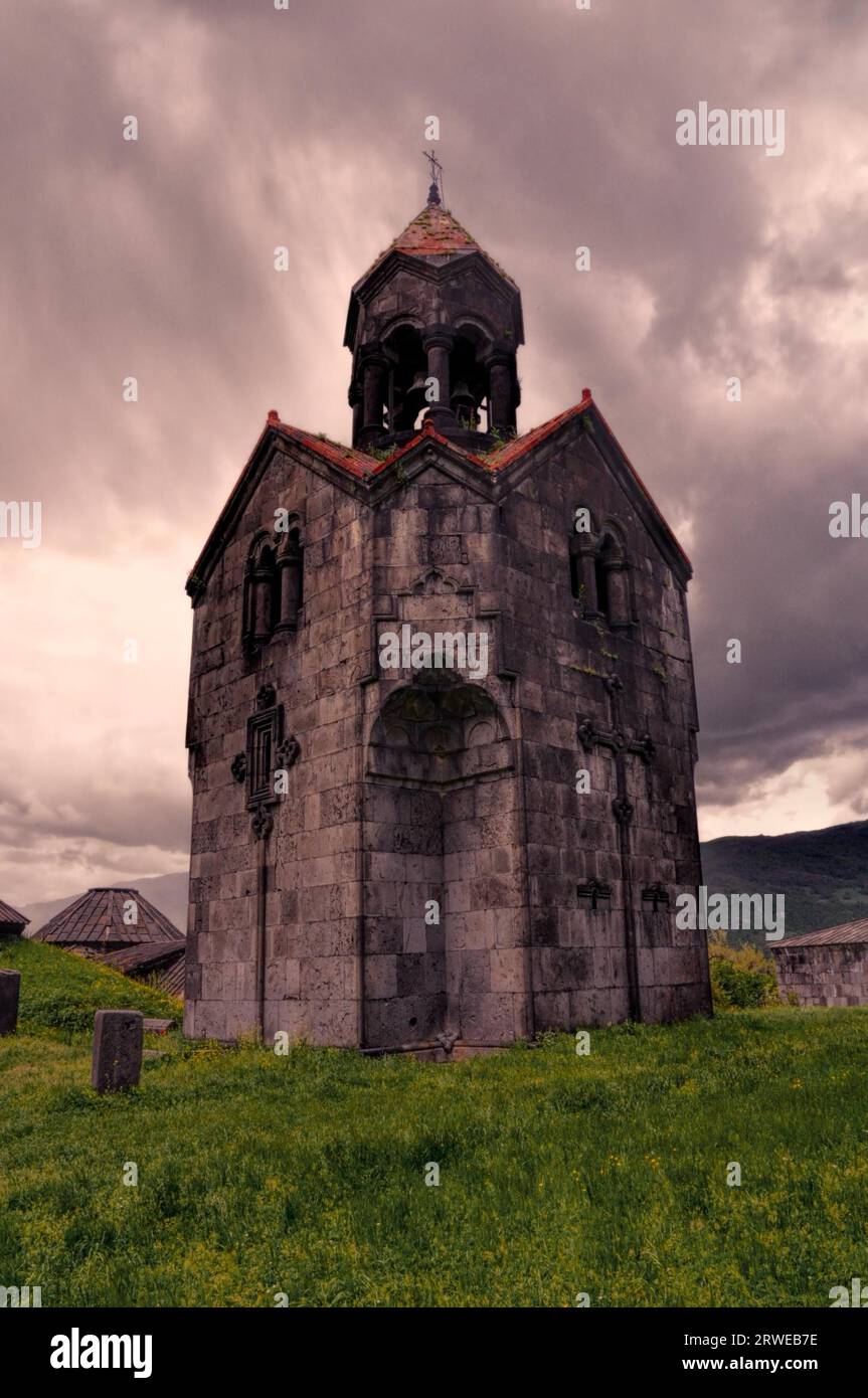 Vista pittoresca di Haghpat monastero in Armenia Foto Stock