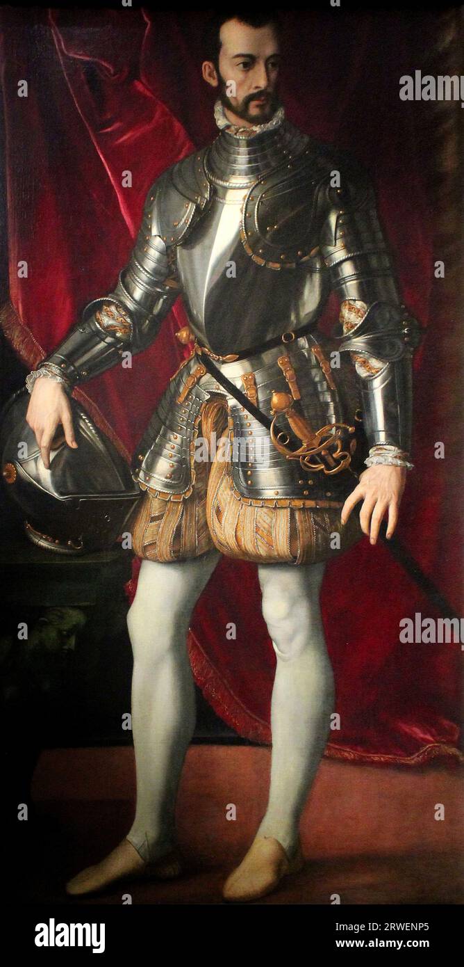 Francesco de' Medici, Francesco i (25 marzo 1541 – 19 ottobre 1587) della famiglia Medici fu granduca di Toscana Foto Stock